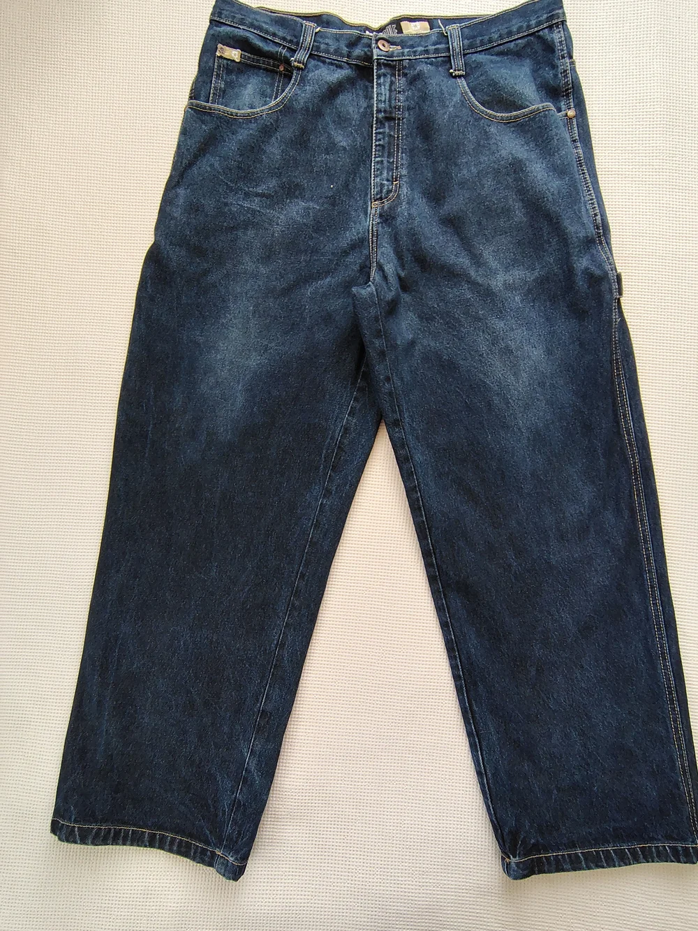 South Pole Men's Dark Blue Denim Jeans Size 38